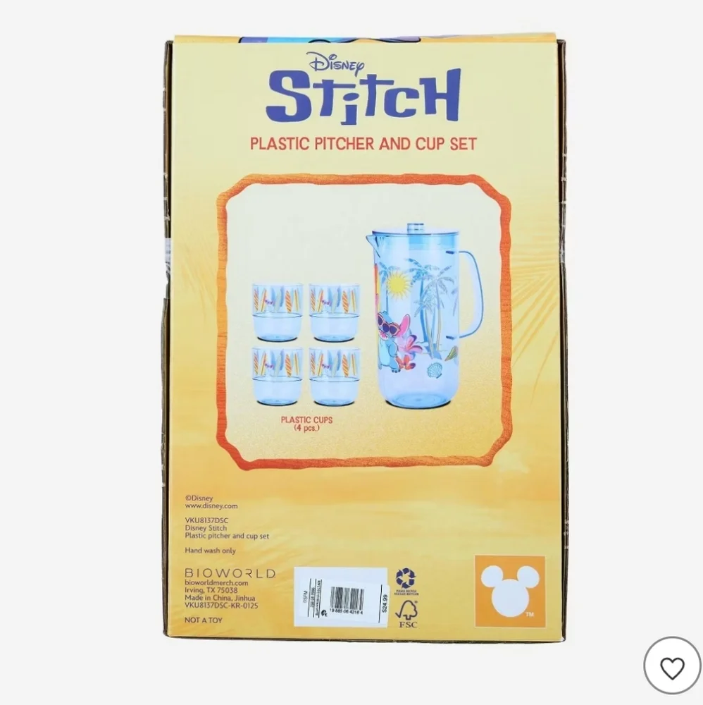 Lilo & Stitch Pitcher Set - Picture 4 of 8
